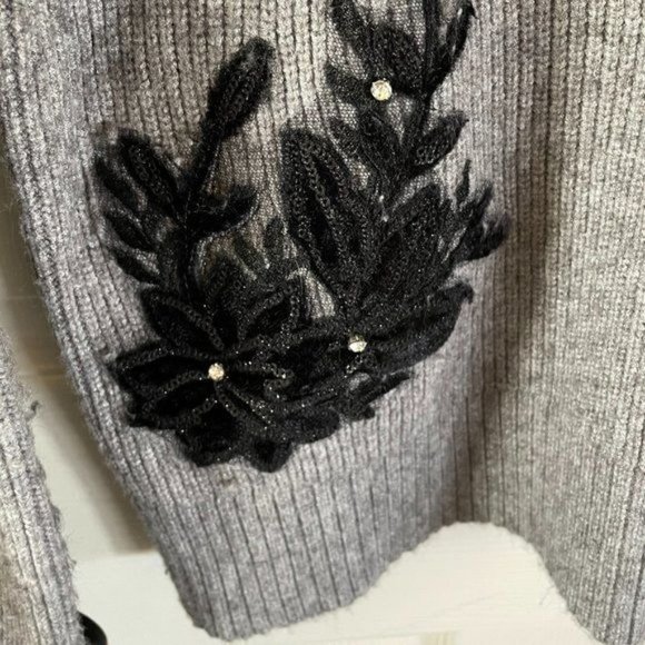 I.N.C. International Concepts Gray & Black Sweater - Picture 5 of 10